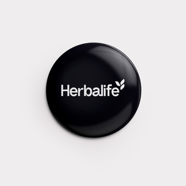 Button "Herbalife" 56 mm (Nightsky)