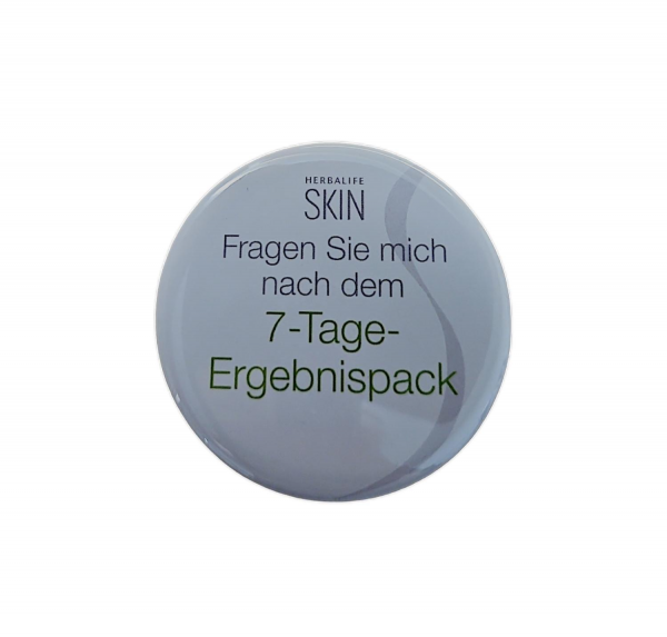 Herbalife SKIN Button "7-Tage Ergebnispack"